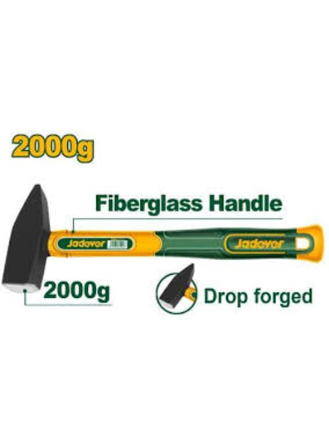 JADEVER Machinist hammer 200G JDHM1320