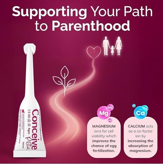 sasmar Conceive Plus – Fertility-Friendly Lubricant for Couples (8 × 4 g) – pH Balanced and Sperm-Friendly - Image 5