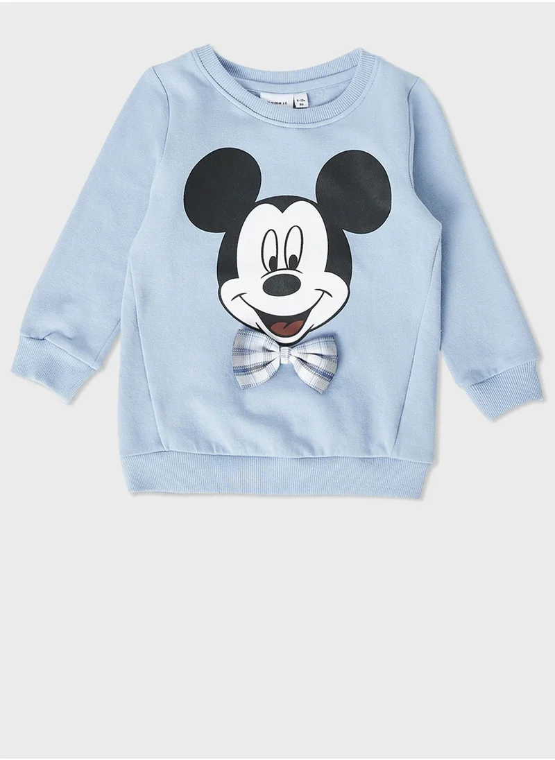 NAME IT Kids Organic Mickey Mouse Sweatshirt