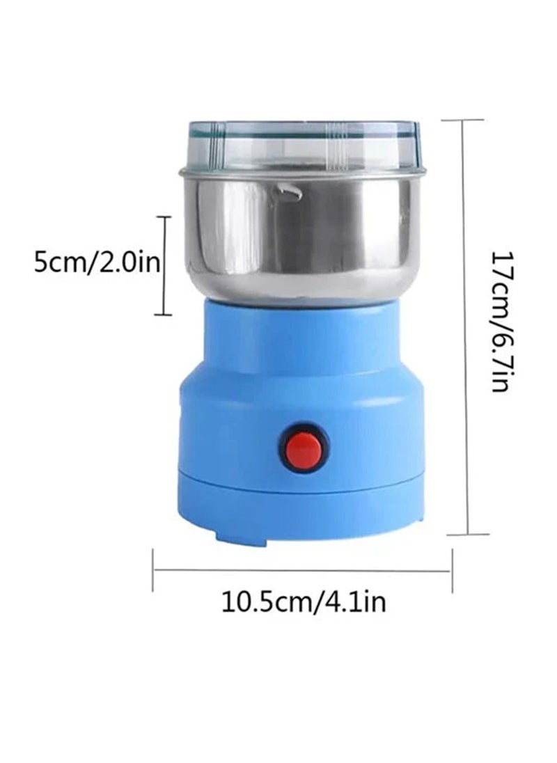 JAMAKY Italy Smash Grinder Machine 200W - JMK9005 - Blue with Italian technology  - Image 2
