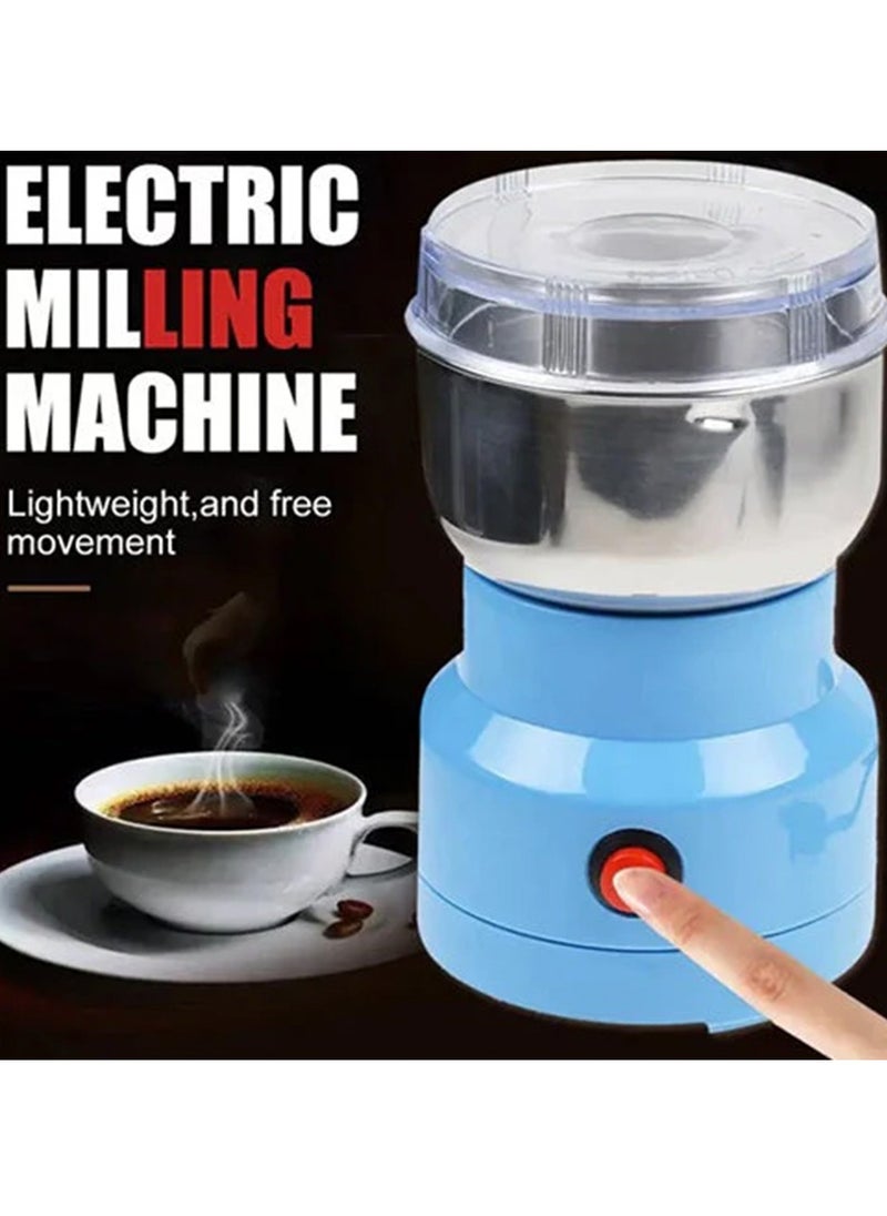 JAMAKY Italy Smash Grinder Machine 200W - JMK9005 - Blue with Italian technology  - Image 5