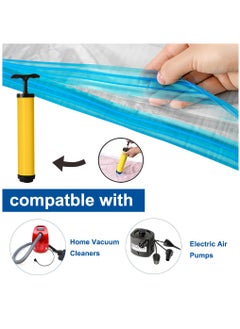 Arabest Premium Vacuum Storage Bag, Extralarge Compressed Bag with Hand Pump, Space Saver Bags for Clothes, sweater and blanket (7PCS, 60 x 80cm)  - Image 4