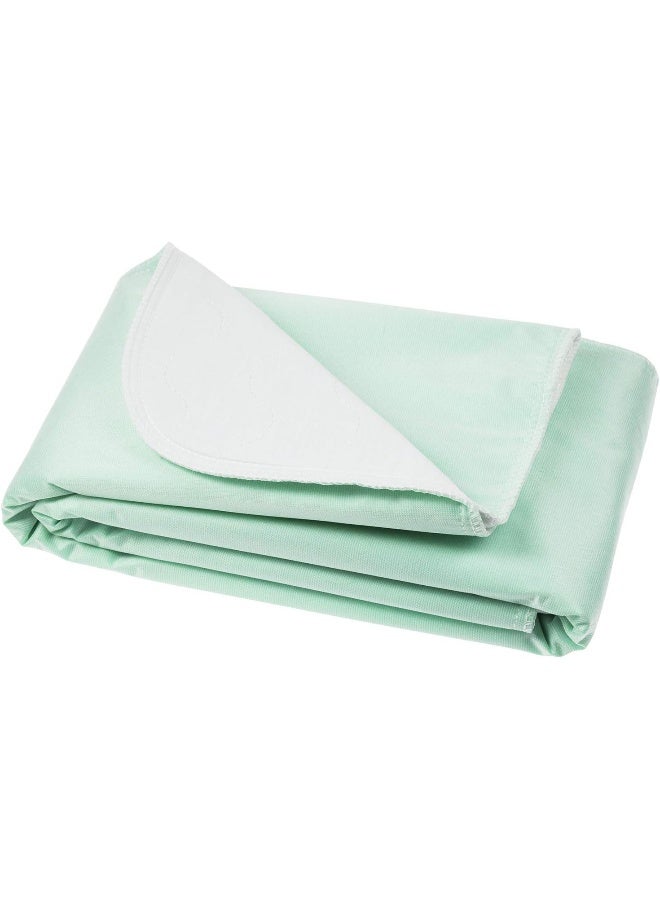 Vive Washable Incontinence Bed Pad Heavy Duty Absorbent Waterproof Urinary Mattress Protector Overnight Sheet Reusable Dry Bed Wetting Urinary Underpad Mattress Protection Elderly Seniors Kid 34" x 52 - Image 1