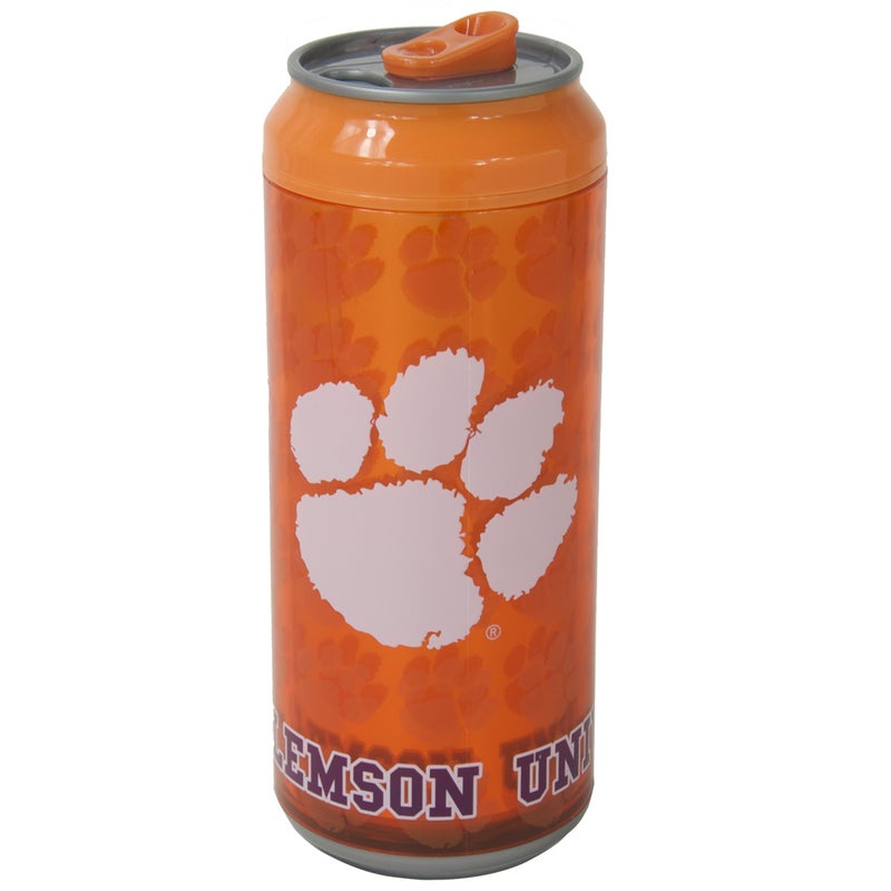 Cool Gear Clemson Can  16 oz  Orange