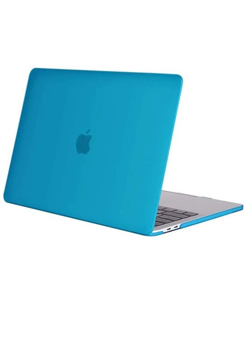 MacBook Pro 13 inch Case M2 2022 2021 2020 2019-2016 A2338 M1 A2251 A2289 A2159 A1989 A1708 A1706 with /Without Touch Bar Plastic Hard Shell Case Cover Blue