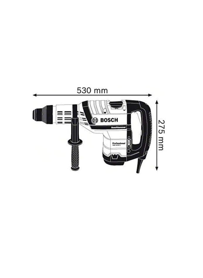 BOSCH Bosch Professional Rotary Hammer with SDS Max, GBH 8-45 D, 240V, 0.5 Inch  - Image 3