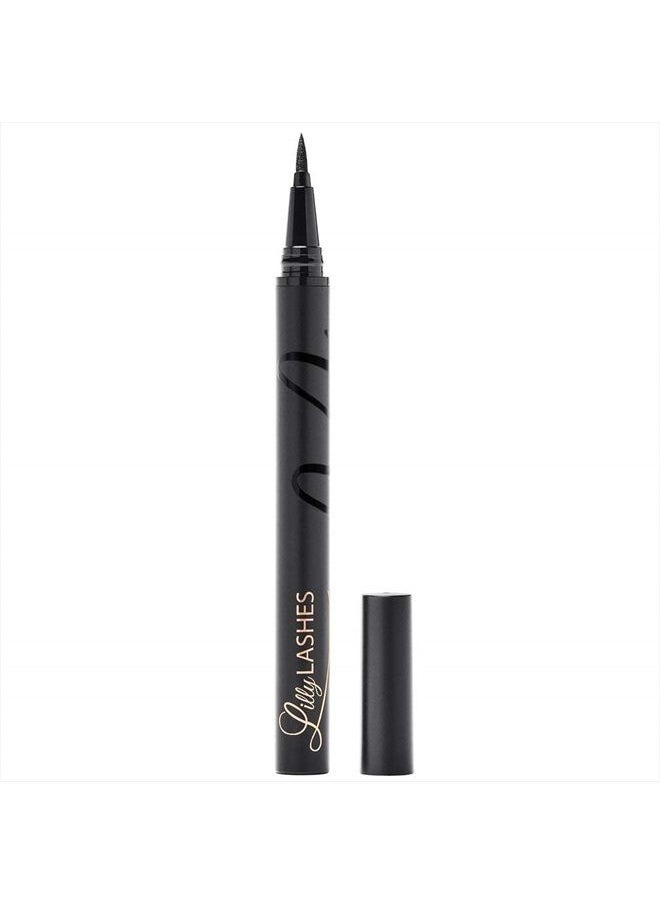 Lilly Lashes - Power Liner - Black | 2-in-1 Eyeliner and Lash Adhesive| All-Day, Waterproof Eyeliner | Smudgeproof Eyeliner | Natural Eyeliner and Adhesive - Image 1