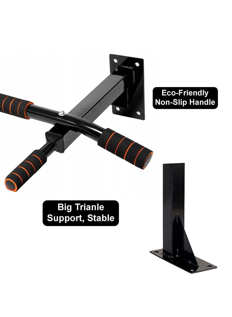 Arabest Pull Up Bars, Wall Mounted Pull Up Bar, Chin Up Bar, Multi Gyms for Home, Strength Training Equipment (Max Load 200kg)  - Image 3