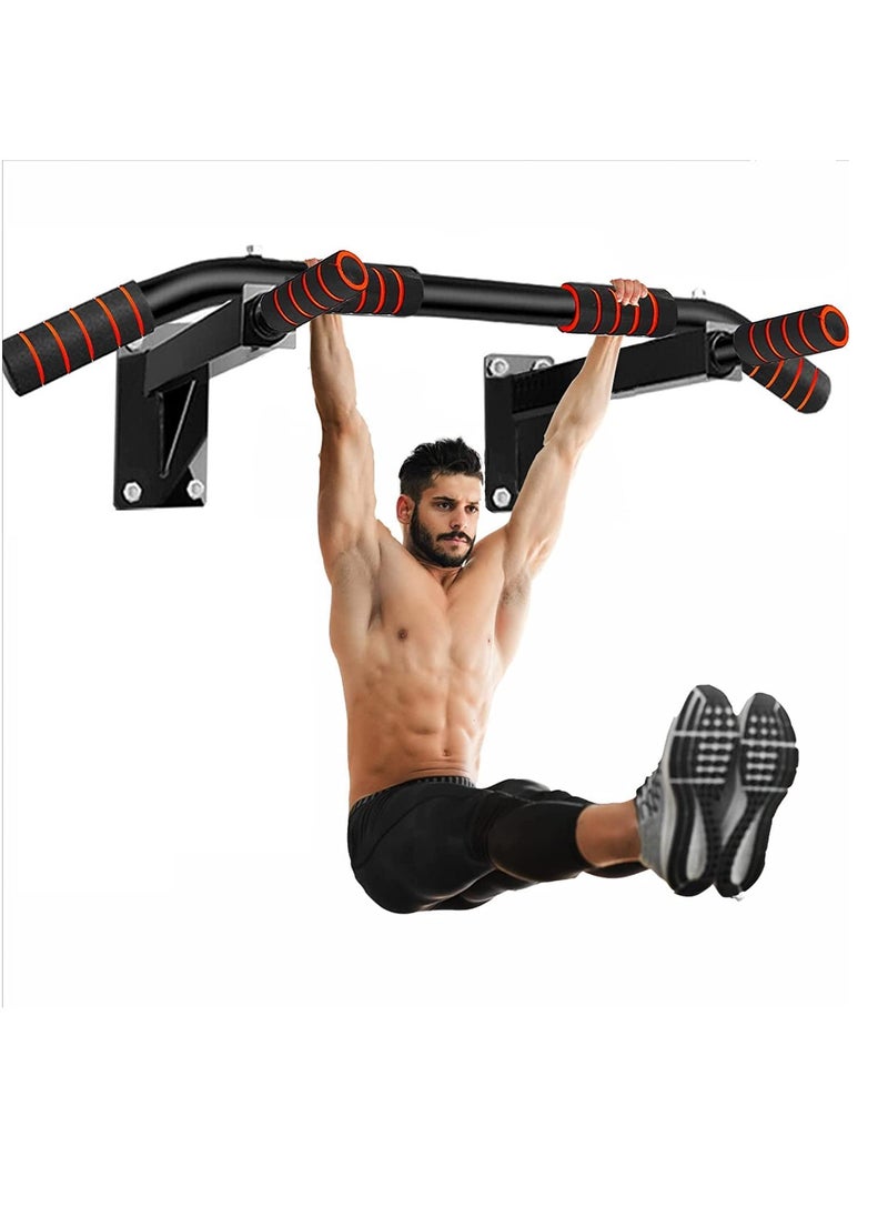Arabest Pull Up Bars, Wall Mounted Pull Up Bar, Chin Up Bar, Multi Gyms for Home, Strength Training Equipment (Max Load 200kg)  - Image 1