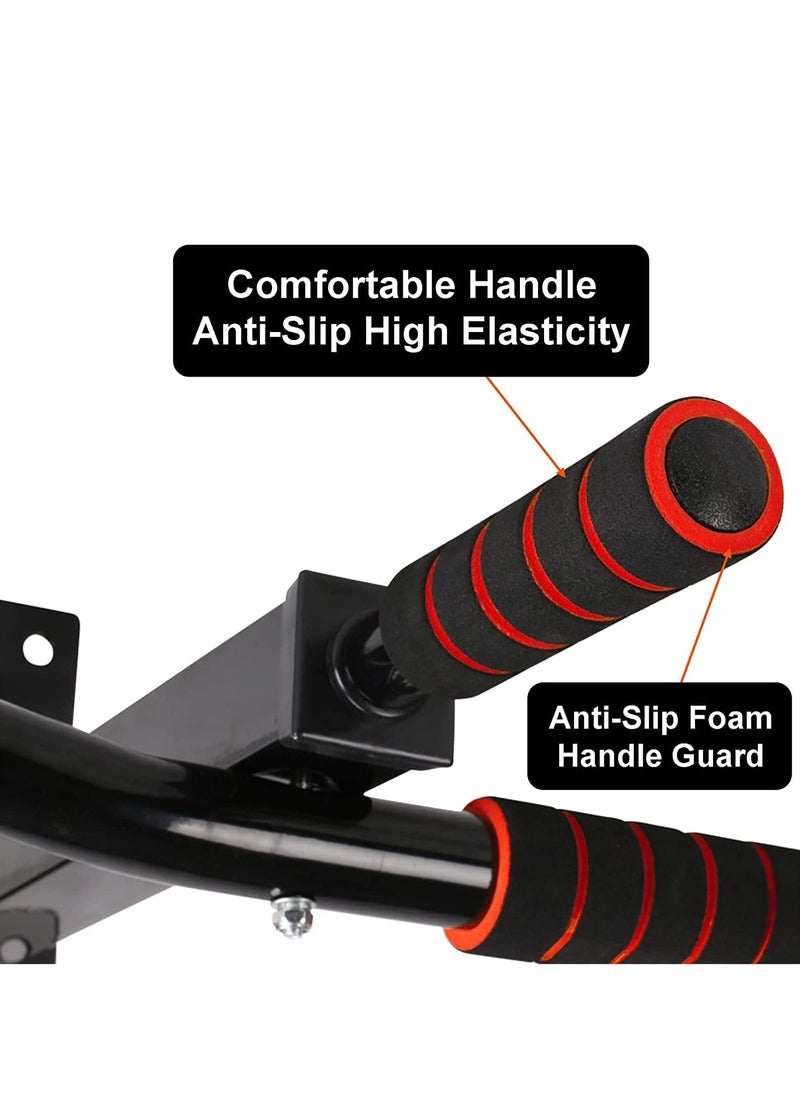Arabest Pull Up Bars, Wall Mounted Pull Up Bar, Chin Up Bar, Multi Gyms for Home, Strength Training Equipment (Max Load 200kg)  - Image 5
