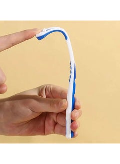 ORiTi 2PCS Tongue Brush Cleaning Tongue Surface Oral Cleaning Brushes Tongue Scraper Deep Clean Maintain Oral Clean Hygiene Care For Men And Women Daily Oral Care, Ideal For Gift  - Image 2