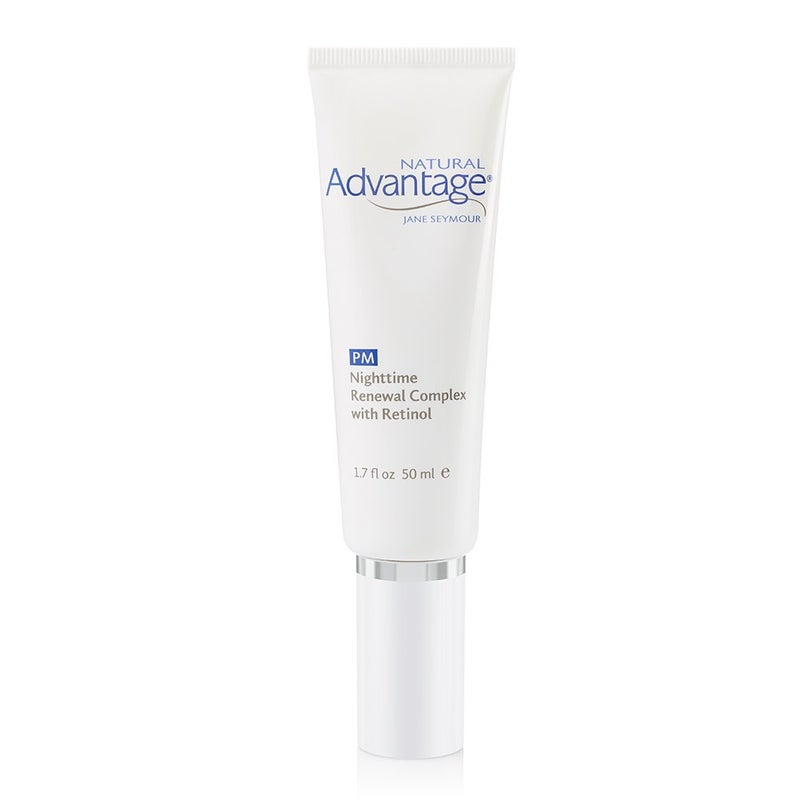 Natural Advantage Nighttime Renewal Complex with Retinol Shea Butter and Vitamin E For Enlarged Pores and Uneven Skin Tone 17 Ounces by Jane Seymour - Image 2