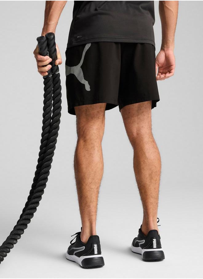 PUMA Men's Logo Print Shorts for a Sporty Look  - Image 4