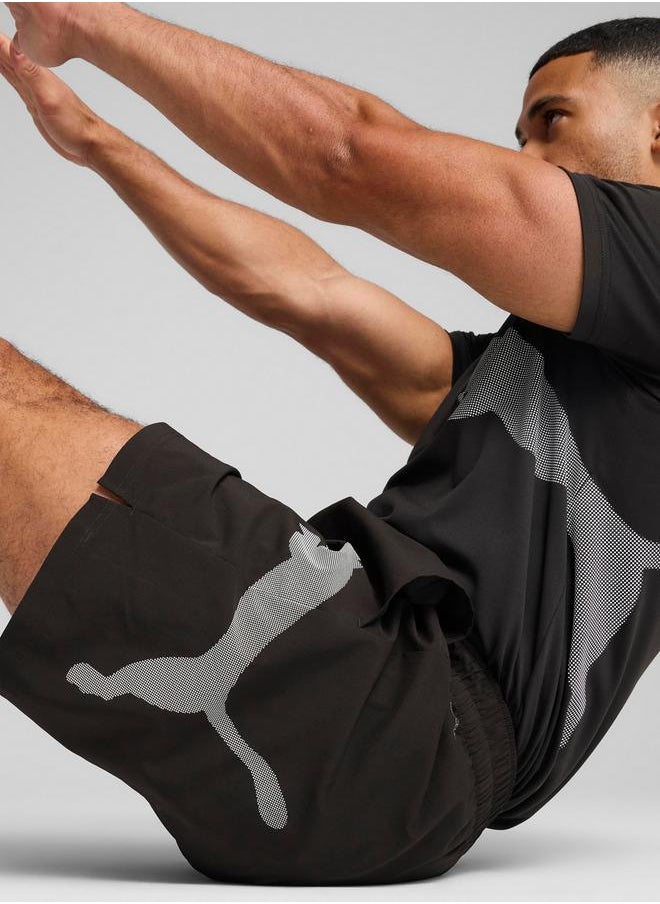 PUMA Men's Logo Print Shorts for a Sporty Look  - Image 2
