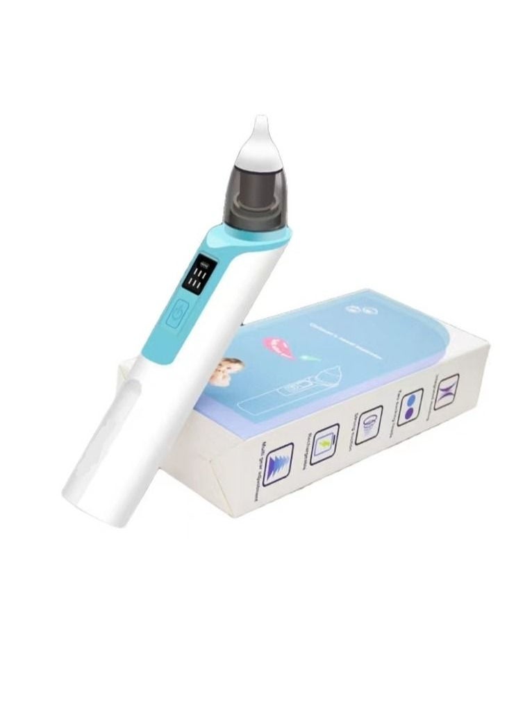 Generic Rechargeable Baby Nose Cleaner Silicone Adjustable Suction Electric Child Nasal Aspirator Health Safety Convenient Low Noise  - Image 1