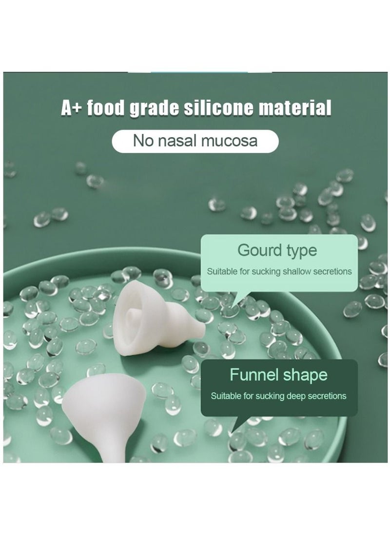 Generic Rechargeable Baby Nose Cleaner Silicone Adjustable Suction Electric Child Nasal Aspirator Health Safety Convenient Low Noise  - Image 5