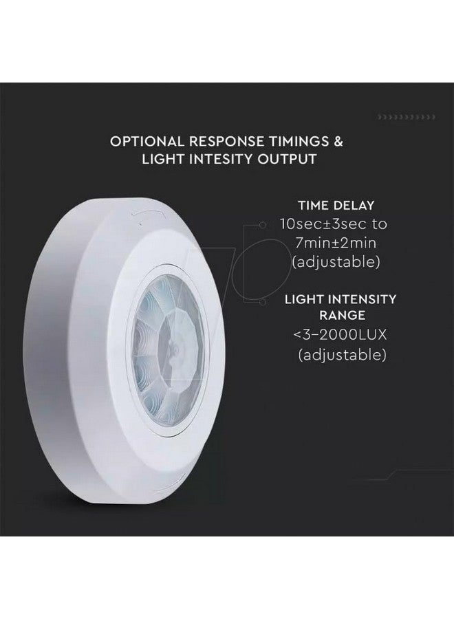 Quick sense Mini PIR Ceiling Mounted Motion Sensor 360 Degree (Pack of 2) - Image 5