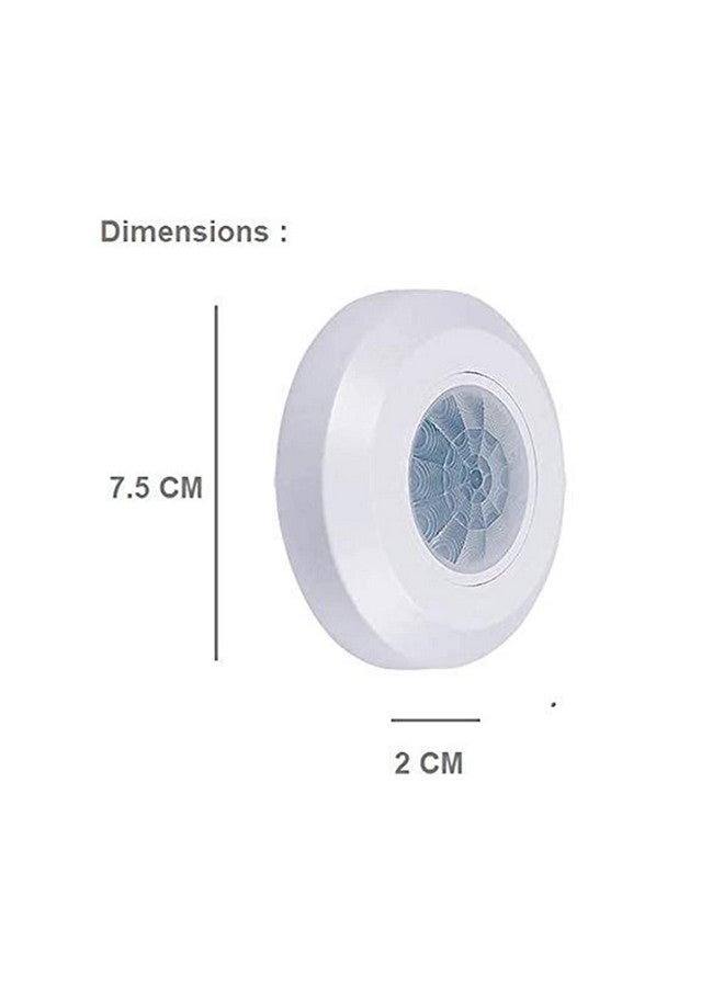 Quick sense Mini PIR Ceiling Mounted Motion Sensor 360 Degree (Pack of 2) - Image 2