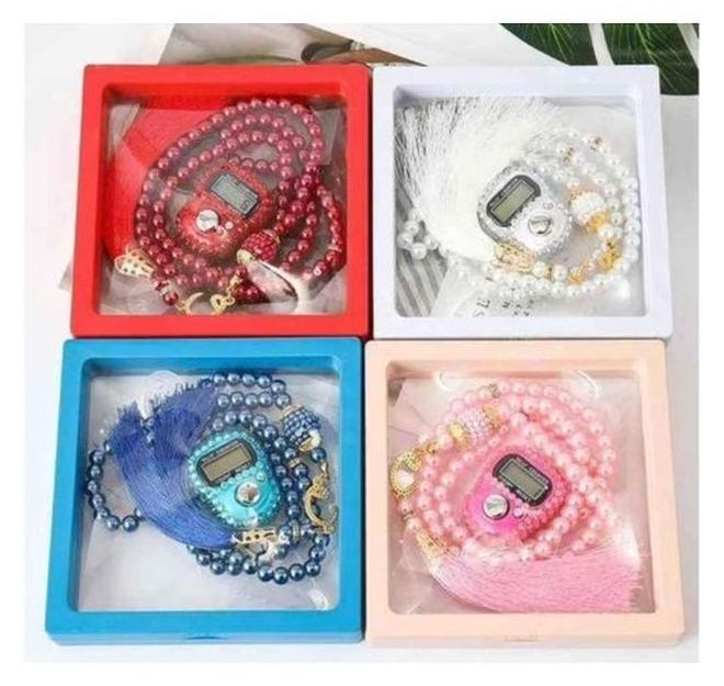 Tasbih electronic plus chaplete normal 99,cadeux