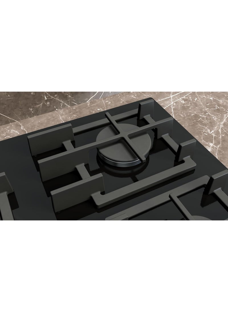 سيمنز Siemens EP9A6QI40M iQ500 Built-In Gas Hob, 90cm, 5 Burner, 4.0kW Wok Burner, stepFlame Control, German Engineering, 3 Years Warranty EP9A6QI40M black - Image 3