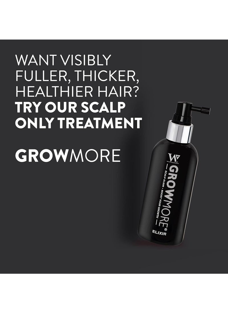 Watermans Grow Me Watermans Best Hair Growth Serum Grow More Elixir® (3 pieces) - Hair Growth & Hair Thickening Leave In Topical Scalp Treatment (Scalp Only), 100Ml  - Image 3