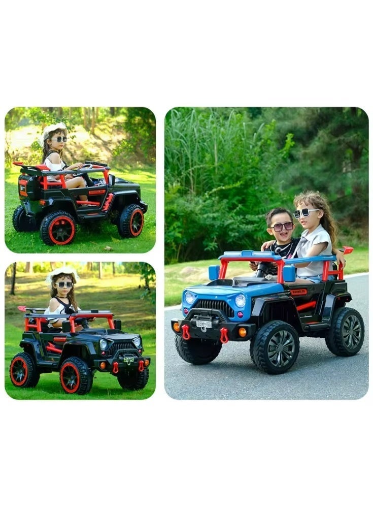 Kids Electric Car 12v Ride on Car Big Four Wheel Drive Battery Operated Toy Cars - Image 3