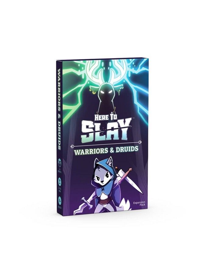 TeeTurtle تم تصميم حزمة التوسعة Here To Slay Warriors & Druids لإضافتها إلى لعبتك الأساسية Here To Slay - Image 2