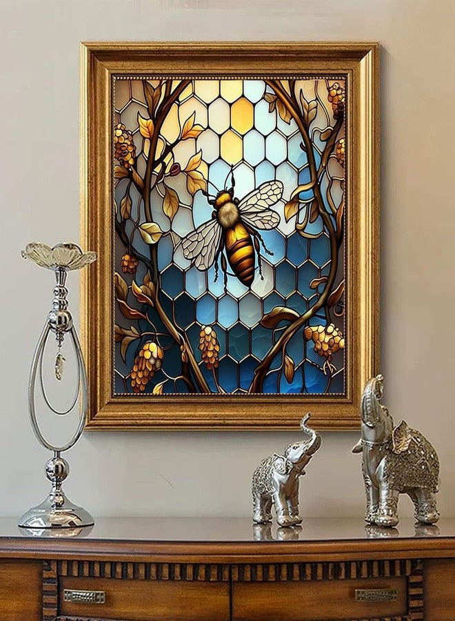 xackcme Bee Paint by Numbers for Adults-Paint by Number on Canvas Without Frame,DIY Oil Painting for Gift Home Wall Decor(16x16inch) - Image 4