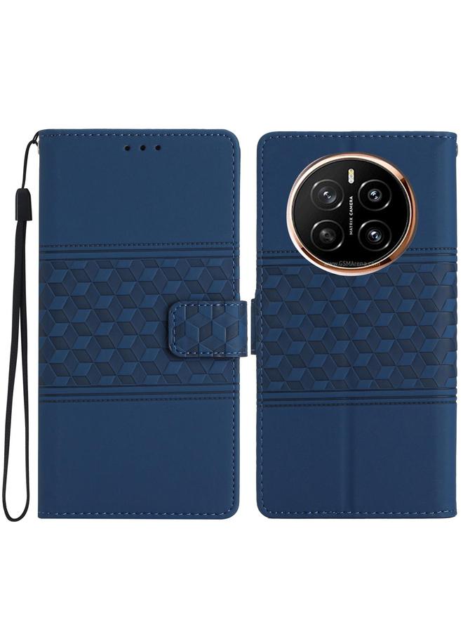 Zaboon Case For Honor Magic7 Pro Diamond Embossed Skin Feel Leather Phone Case - Image 1