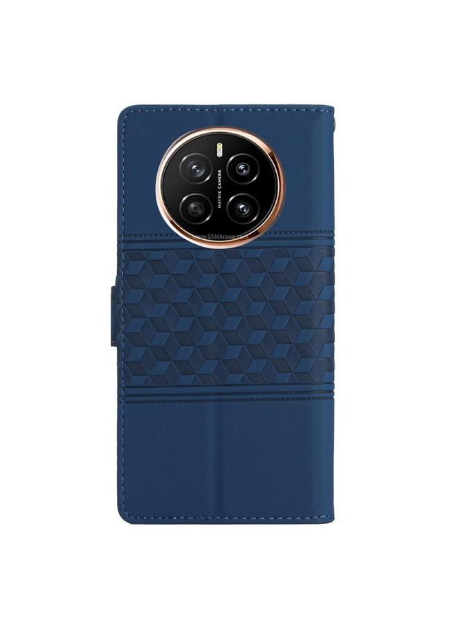 Zaboon Case For Honor Magic7 Pro Diamond Embossed Skin Feel Leather Phone Case - Image 3