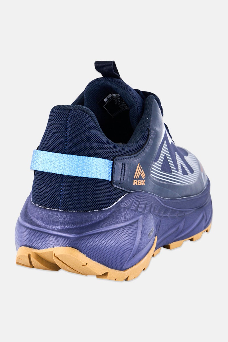 RBX Men Lace Up Outdoor Shoes, Navy - Image 2