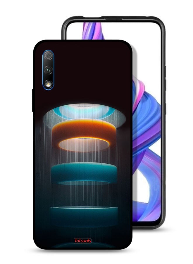 Tolwak Honor 9X (China) Protective Case Cover Rings Art Pattern - Image 1