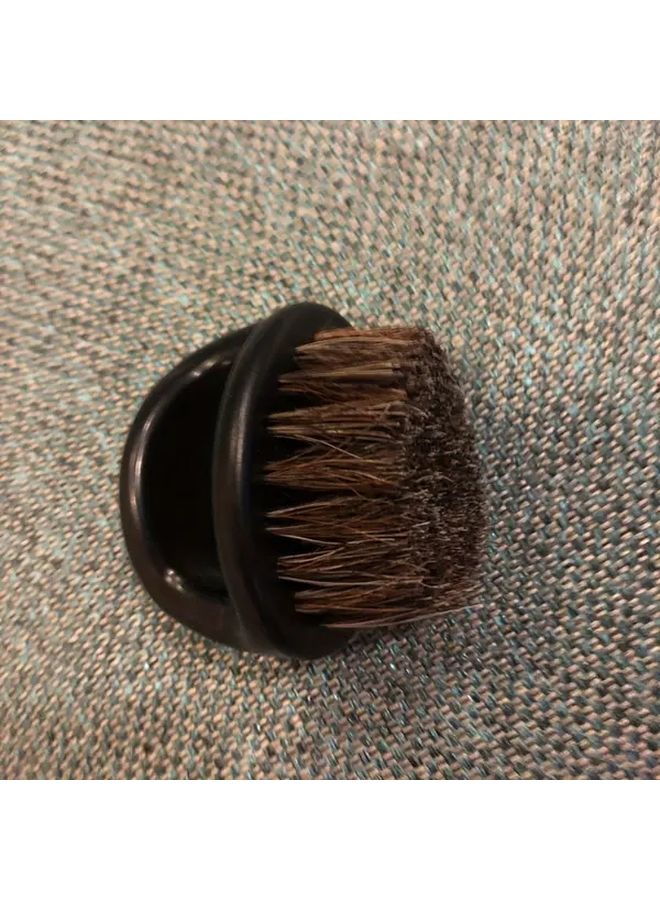 Black Beard Brush 2pcs Professional Men Grooming Tool For Barber Salon Home Use - Image 5