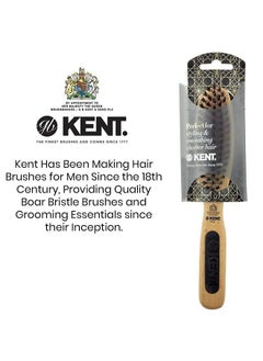 KENT Kent Natural Shine Narrow Grooming Pure Bristle Brush  - Image 5