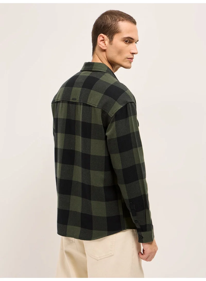 THE BEAR HOUSE  Men’s Trendy Shacket for All Seasons | Casual Overshirt Jacket for Men | Versatile Outerwear Layer for Office, Streetwear & Travel | Modern Smart Look for Everyday Outfits for Men | Best Price UAE