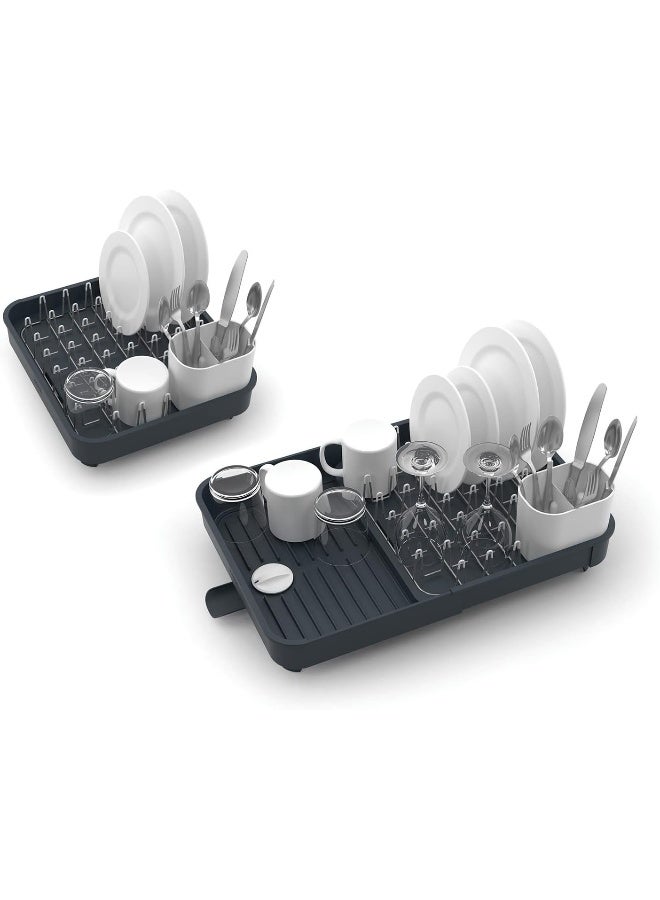 Joseph Joseph 85040 Extend Expandable Dish RackGrey, Metal - Image 1