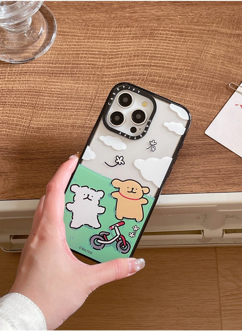 Casetify - Playful Pups Park Adventure - iPhone 15 Pro Max Case - Image 1