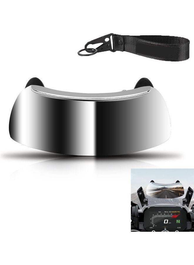 NIBEMINENT Universal Motorcycle Windshield Extension - Image 2