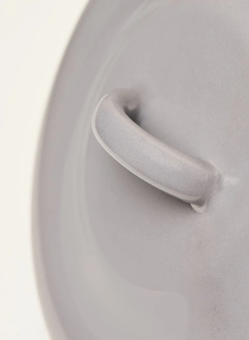 Premier Grey Enamel Porter Casserole Dish With Lid  20Cm
