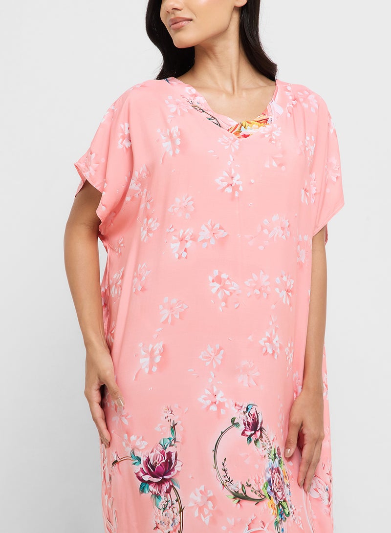 Khizana Printed Nightdress  - Image 3