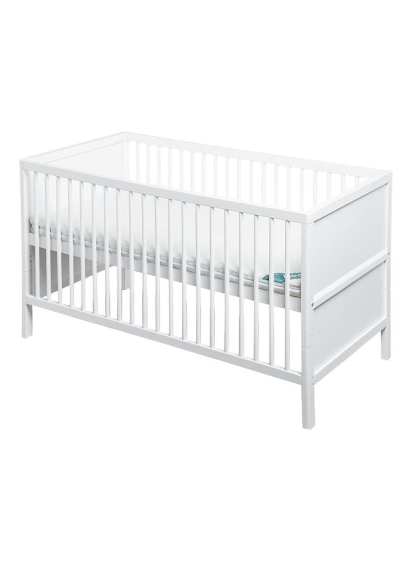 Bumble & Bird Tory Crib To T oddler Wooden Bed -White - Image 5