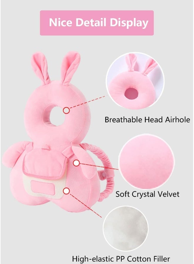 JunNeng Head Safety Protector Pad for Baby Toddler Walker, Infant Talking Head Protection Backpack Cushion - Image 5