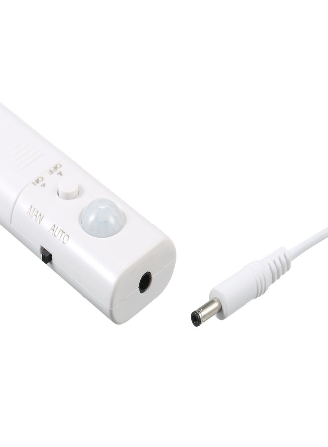 Blusea Sensitive PIR Motion Sensor Strip Light Cabinet Lamp with Automatic & Manual 2 Switch Modes Remote Battery Powered Operated 1M 30LEDs SMD2835 for Wardrobe Cabinet Closet Cupboard - Image 2