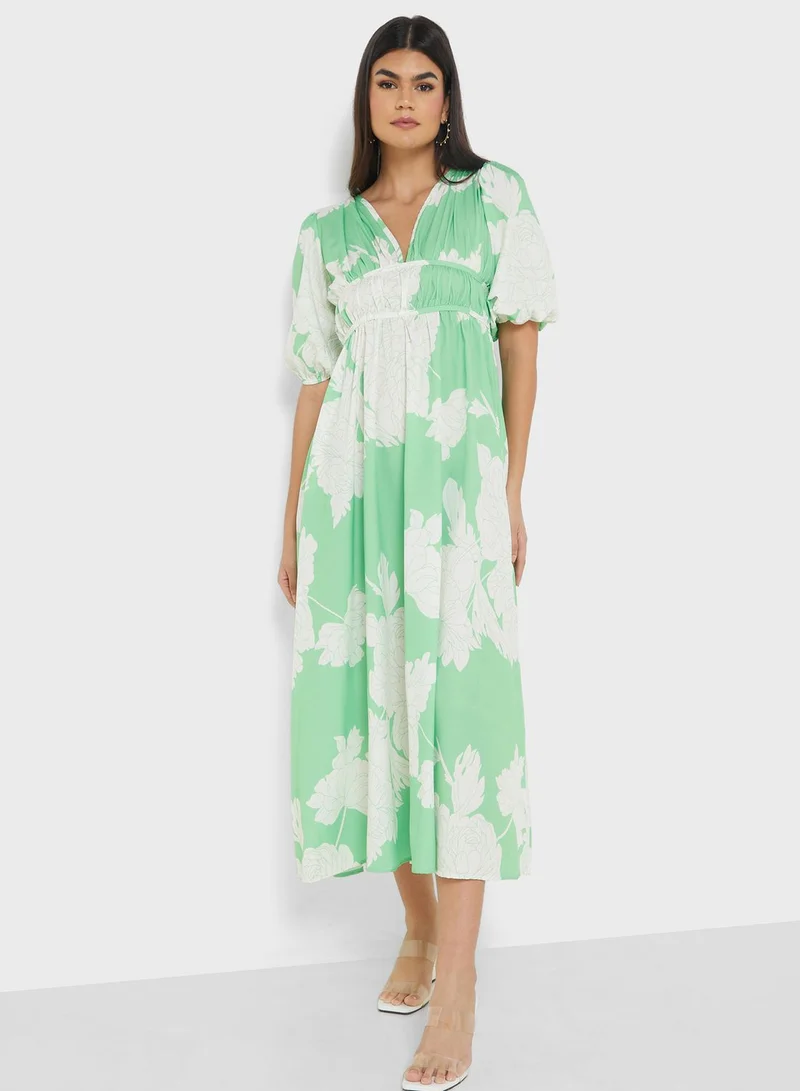 ELLA Floral Print Dress