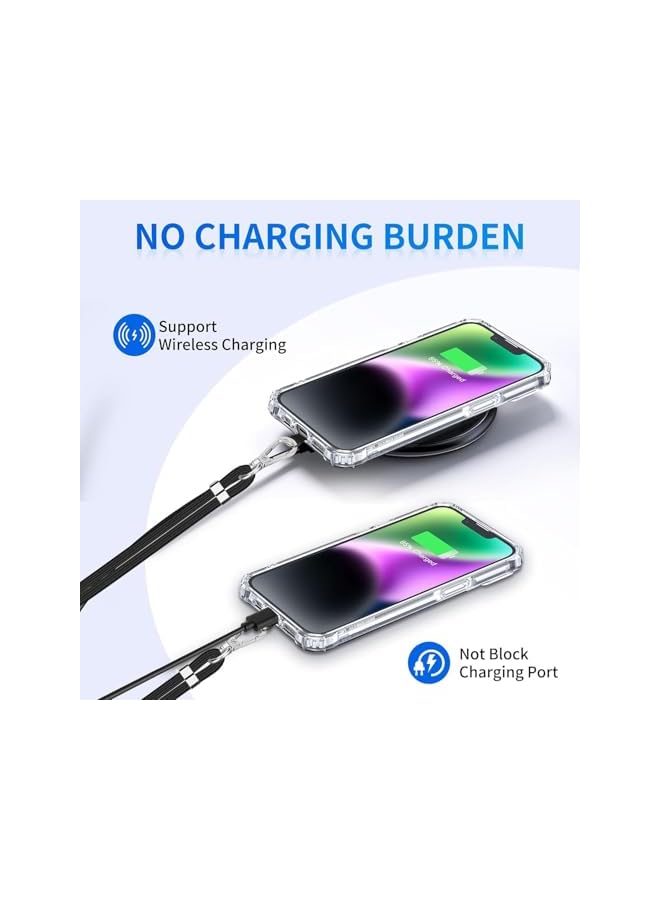 Green Tiger Mobile Phone Lanyard,Adjustable Nylon Neck Strap and Phone Wrist Strap with Phone Tether Tabs,Universal Crossbody Phone Lanyard,Removable Patch Lanyard Compatible with Most Smartphones-Black - Image 4