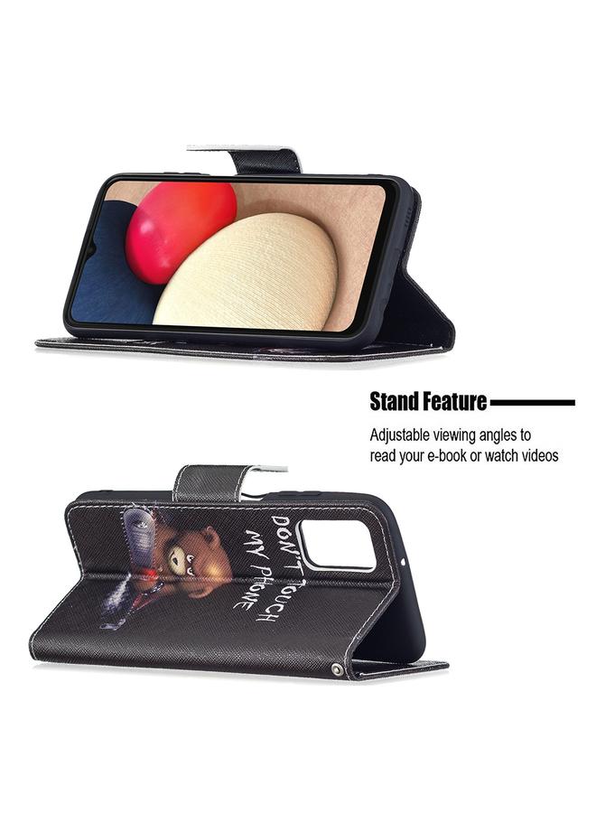 S-TOP Case For Samsung Galaxy A03s 166mm Colored Drawing Leather Phone Case - Image 5