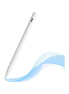 T I G O Universal Stylus Pen Wireless Passive Touchscreen Pen for iOS & Android, Compatible with iPhone, iPad, Samsung & Tablets Fast Charging, Ergonomic Design, Adjustable Tilt & Indicator Lights  - Image 1