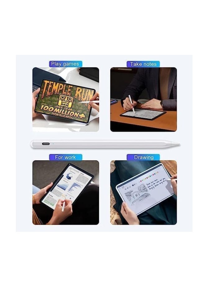 T I G O - Universal Stylus Pen Wireless Passive Touchscreen Pen for iOS & Android, Compatible with iPhone, iPad, Samsung & Tablets Fast Charging, Ergonomic Design, Adjustable Tilt & Indicator Lights - Image 1