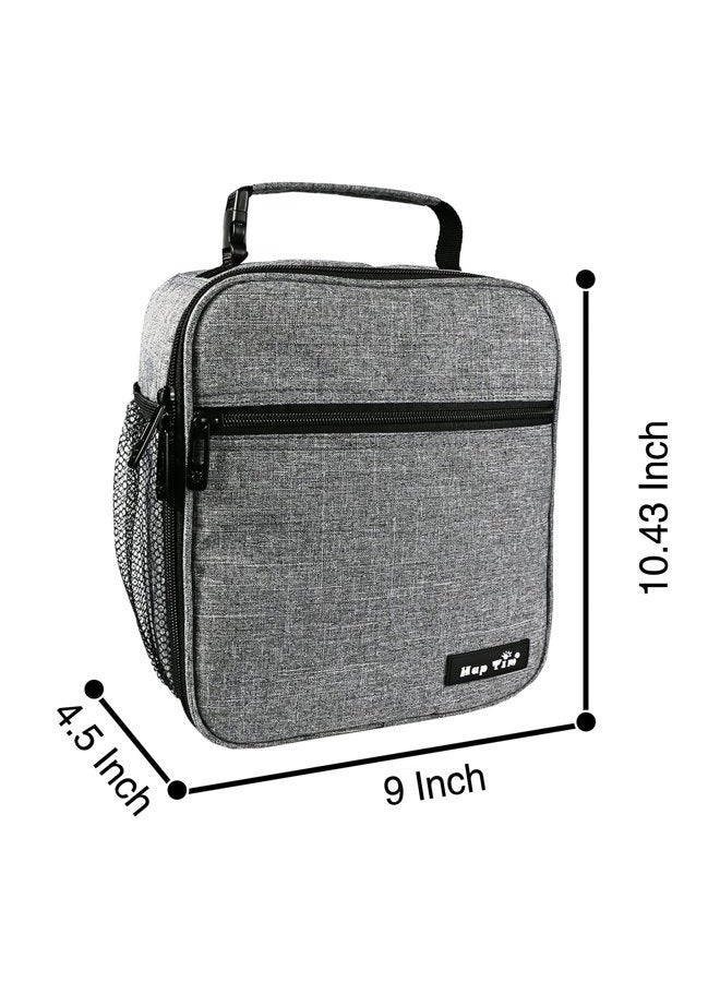 Hap Tim Insulated Lunch Box for Men/Women/Adults,Reusable Lunch Bag,Tough & Spacious Adult Lunchbox(AE-18654-G) - Image 5