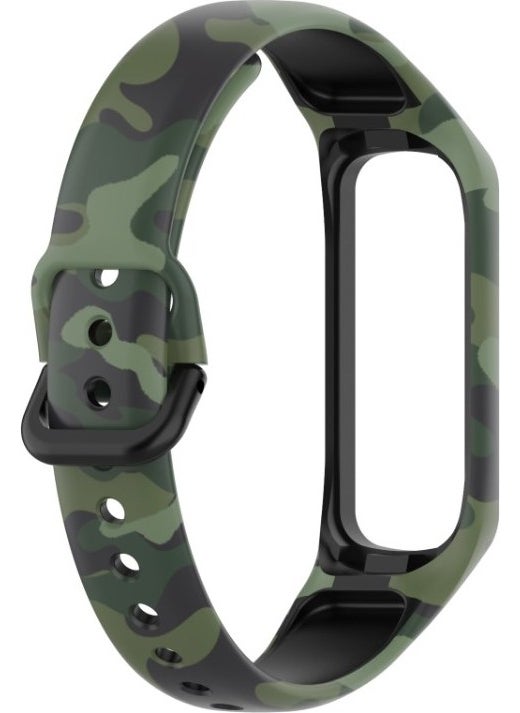Techmaster Samsung Galaxy Fit 2 R220 Camouflage Pattern Lanyard Strap  - Image 5